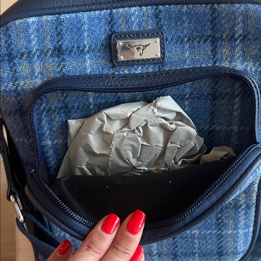 Glen Appin of Scotland 100% pure wood Messenger Bag - Picture 10 of 10
